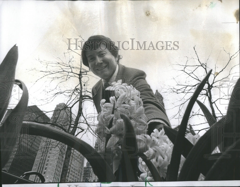 1975 Press Photo Richard Alan Chavinist Hyacinath