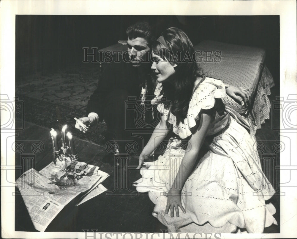 1964 Press Photo Martha Galphin David Mink Laura Goodma