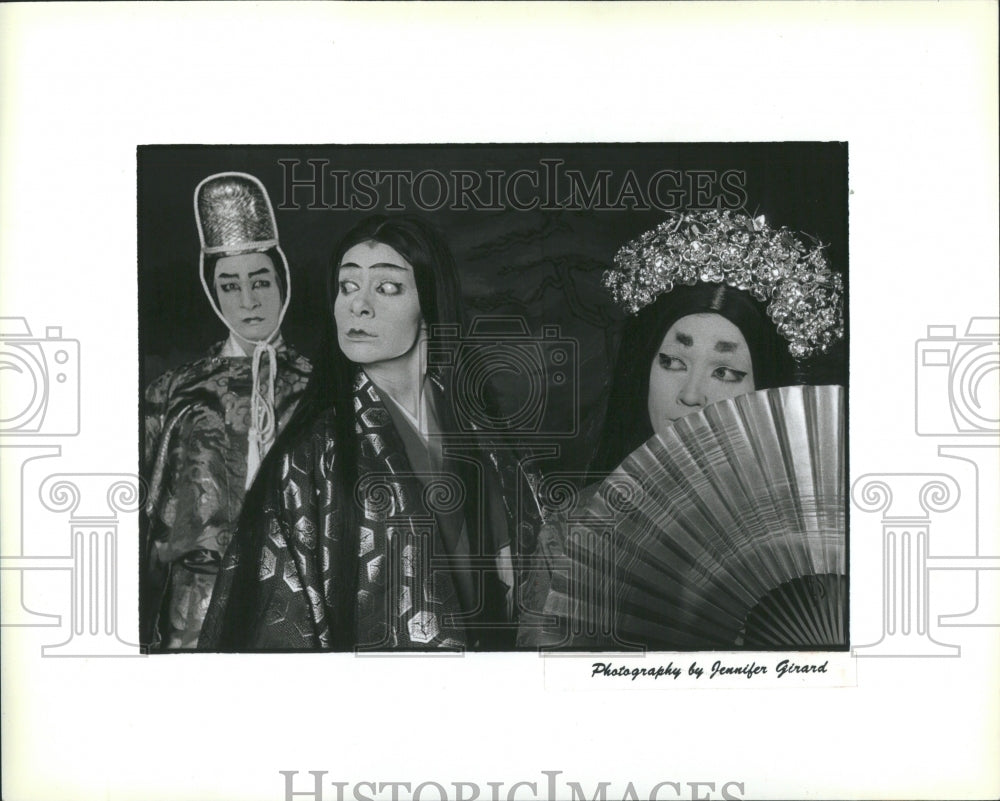 1985 Press Photo Kabuki Medea Barbara Robertson DEA