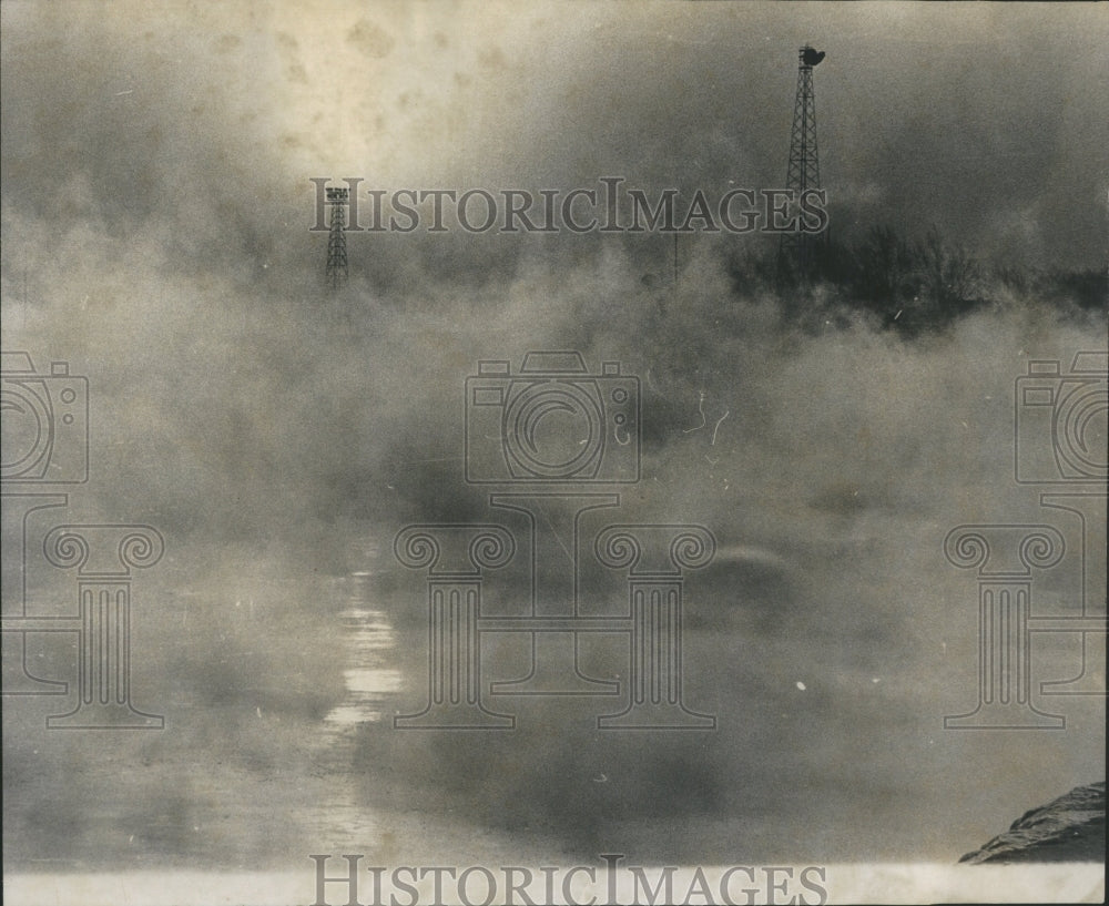 1967 Press Photo Cold Weather