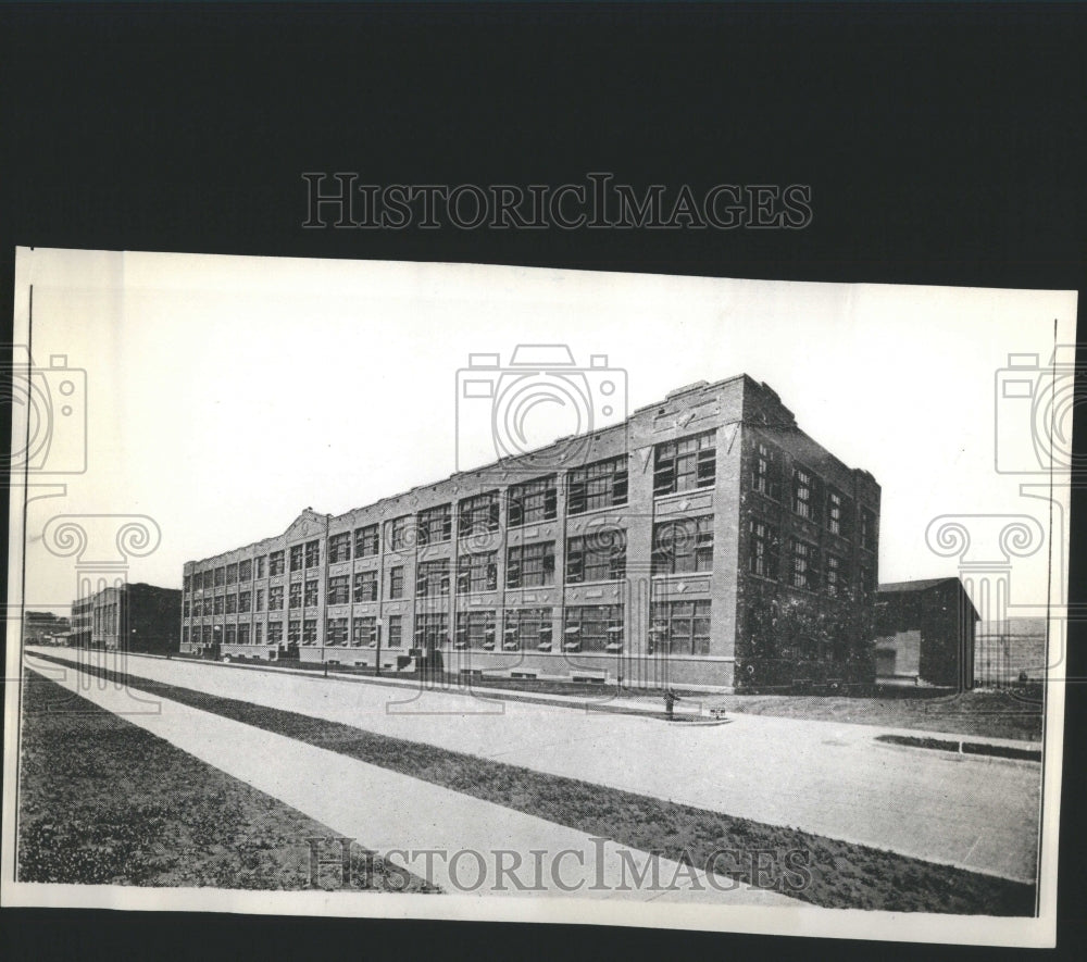 1930 Press Photo View of the Twine Factory