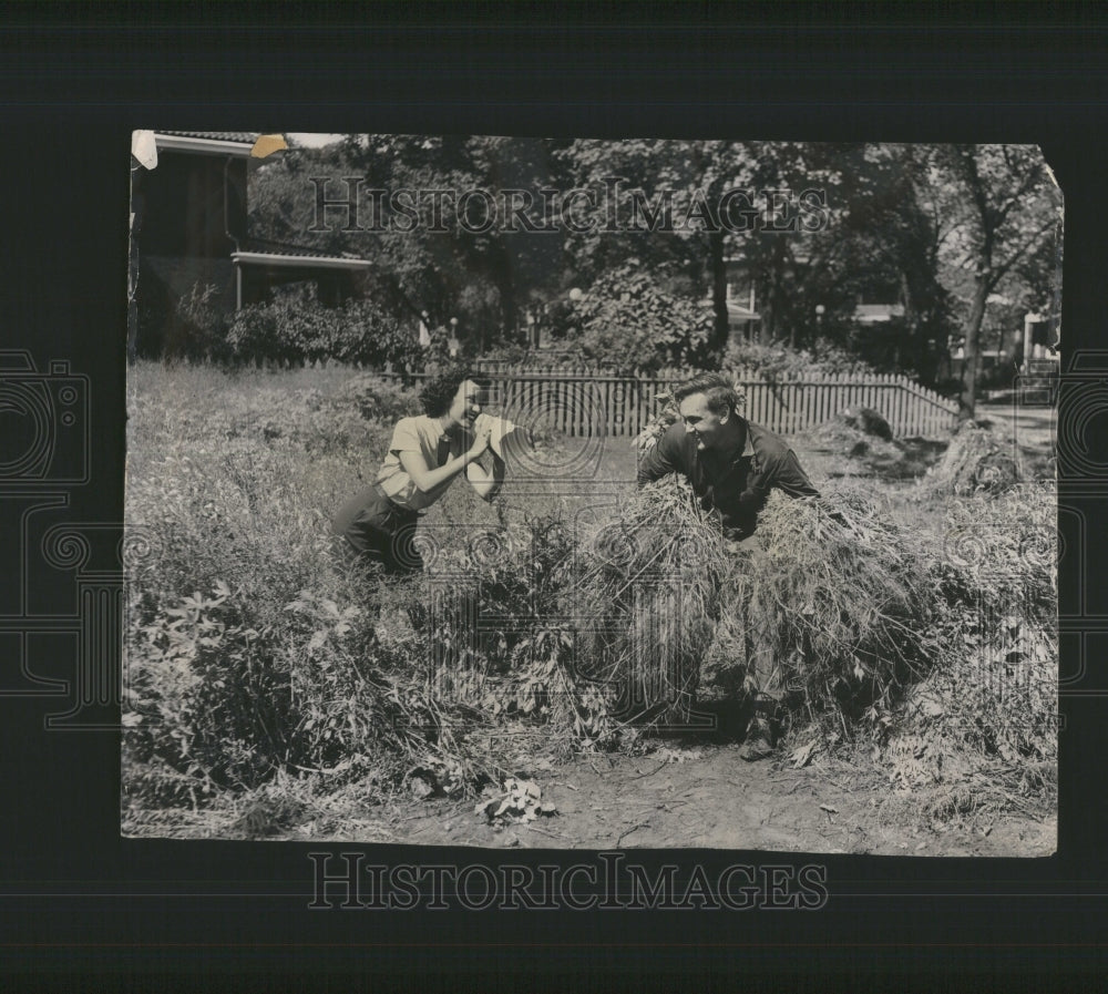 1949 Press Photo Judy Jester bruce marcus