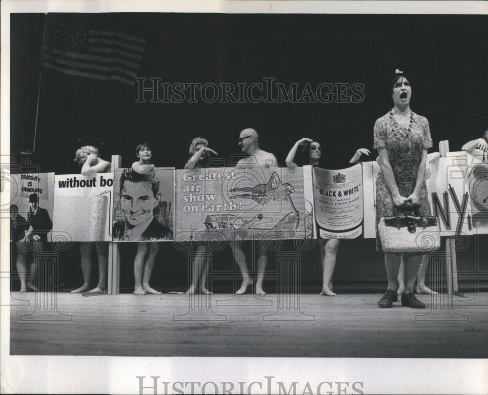 1969 Press Photo &quot;Hair&quot; musical