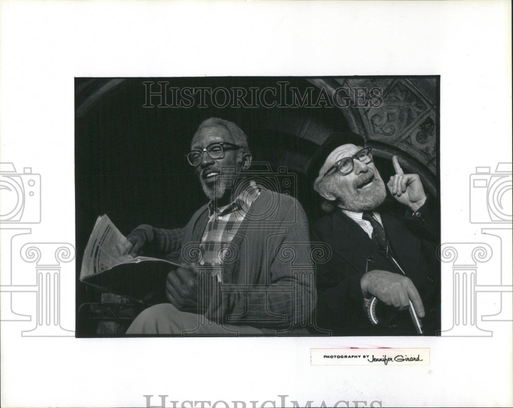 1990 Press Photo I Am not Rappaport shelley berman