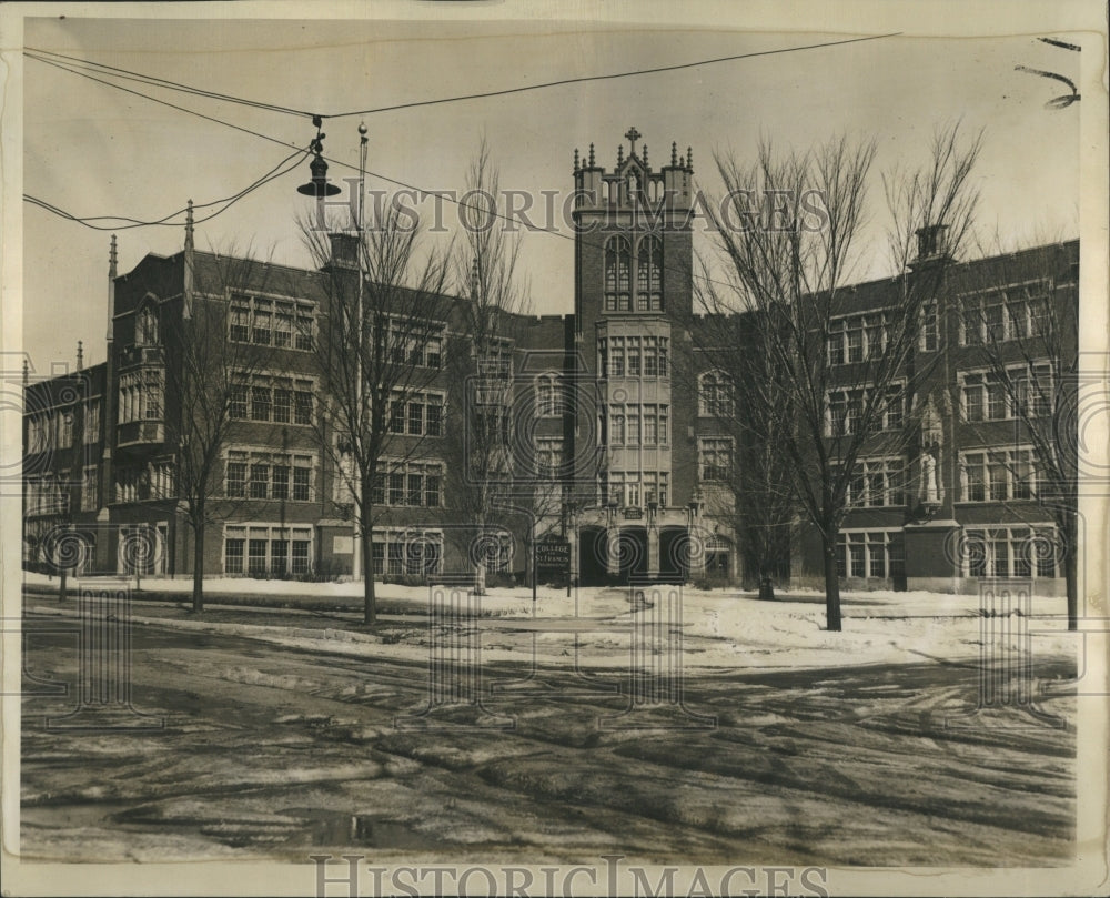 1939 Press Photo Universities College Francis Located