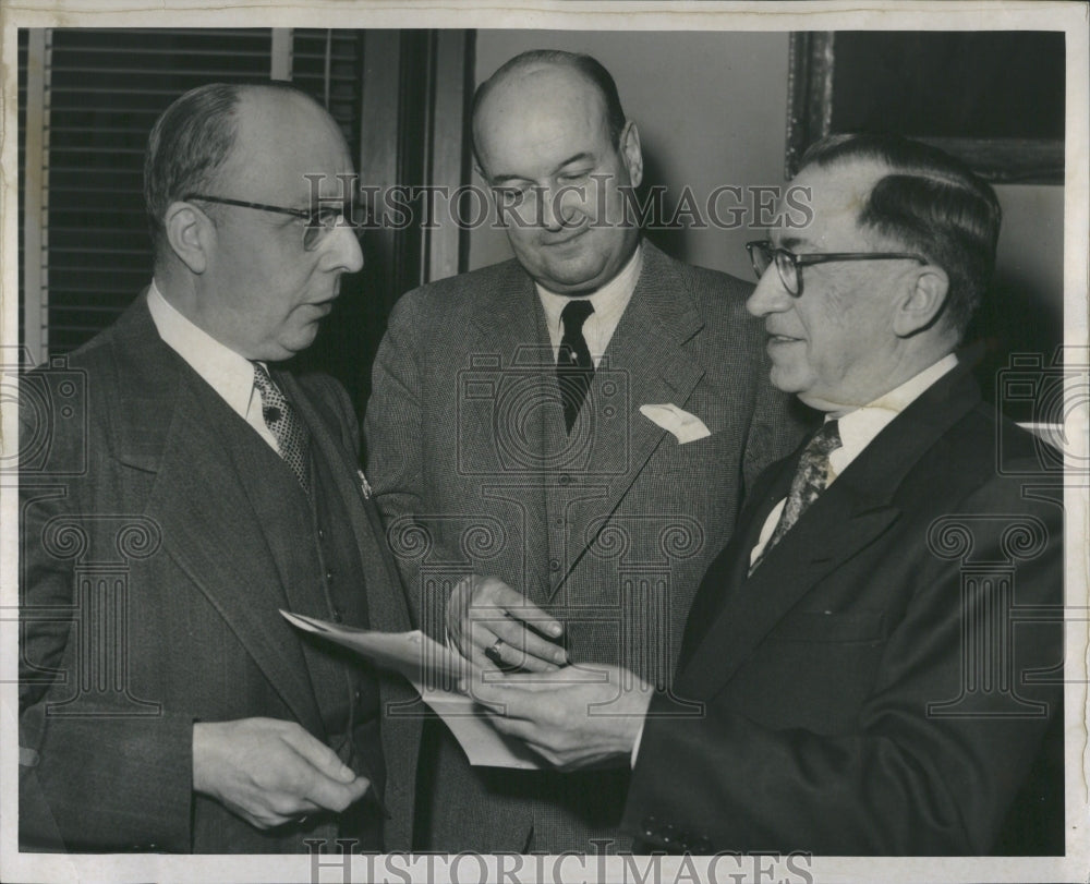 1952 Press Photo Dr J B V M J Vand De Mortel Consul Ch