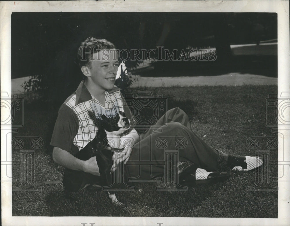 1947 Press Photo Richard Williams &quot;Quiz Kid&quot;