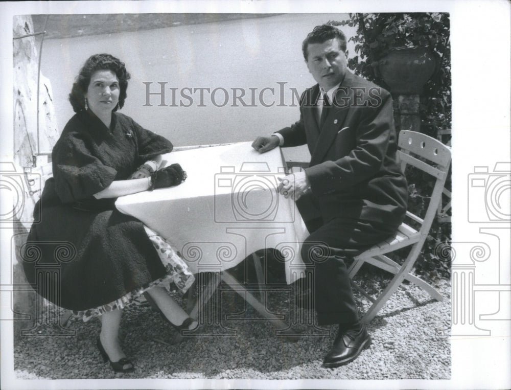 1956 Press Photo Pierre Poujade French Populist