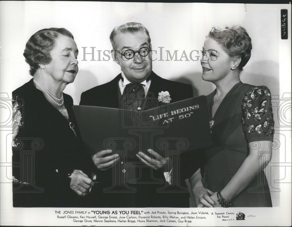 1940 Press Photo Florence Roberts Actor