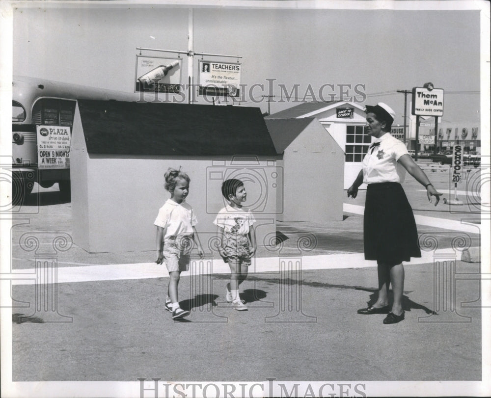 1962 Press Photo Safety Education