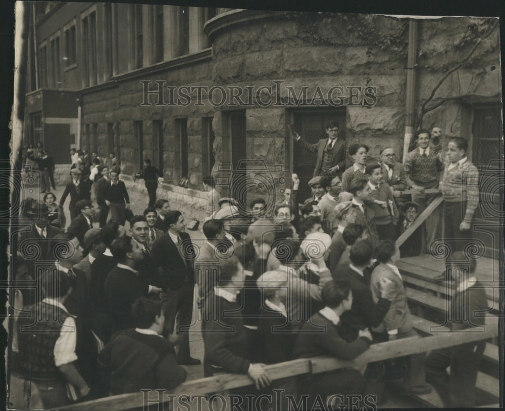 1929 Press Photo Seymour Toushin Mayoral Candidate