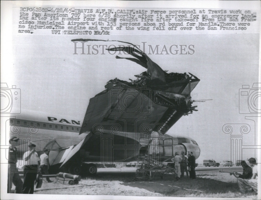 1965 Press Photo Miracles on Pan America