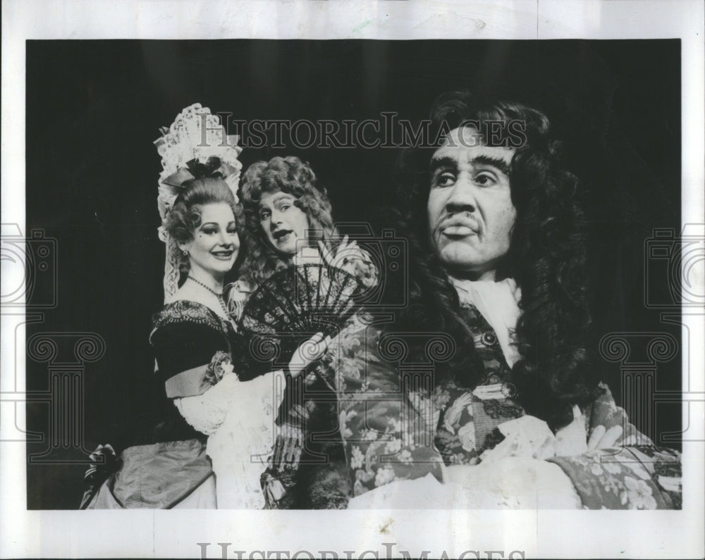 1976 Press Photo &quot;The Way of the World&quot; cast