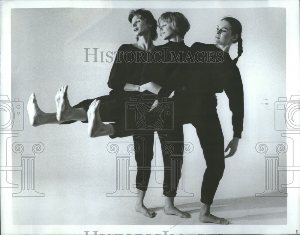 1986 Press Photo Abiogenesis Dance Company