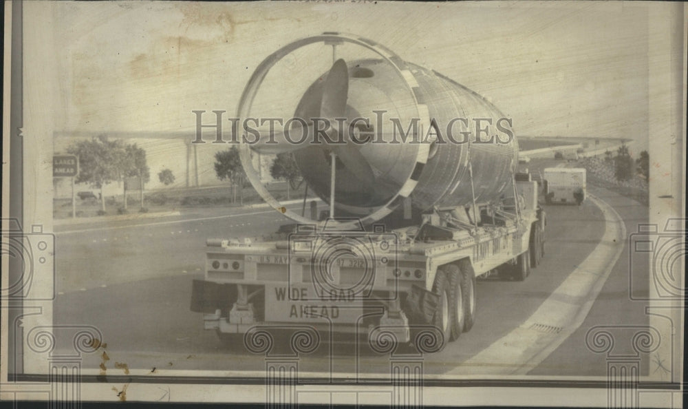 1970 Press Photo Deep Submergence Rescue Vehicle