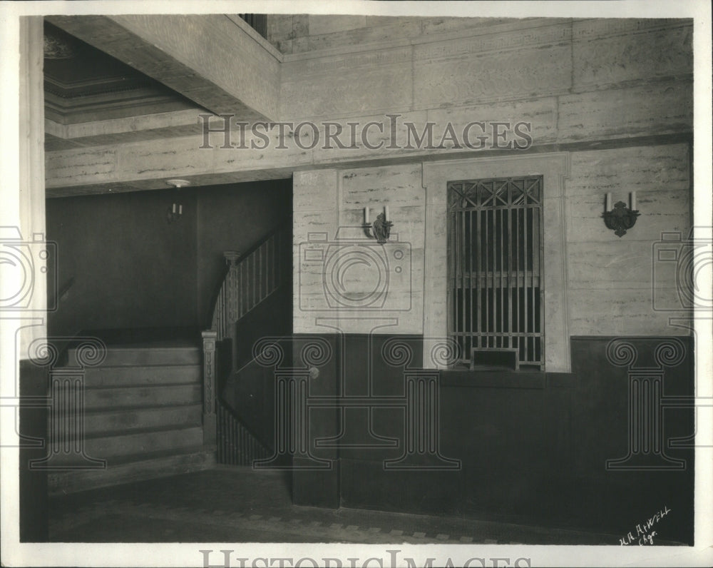 1921 Press Photo Lobby and box office Apollo theatre