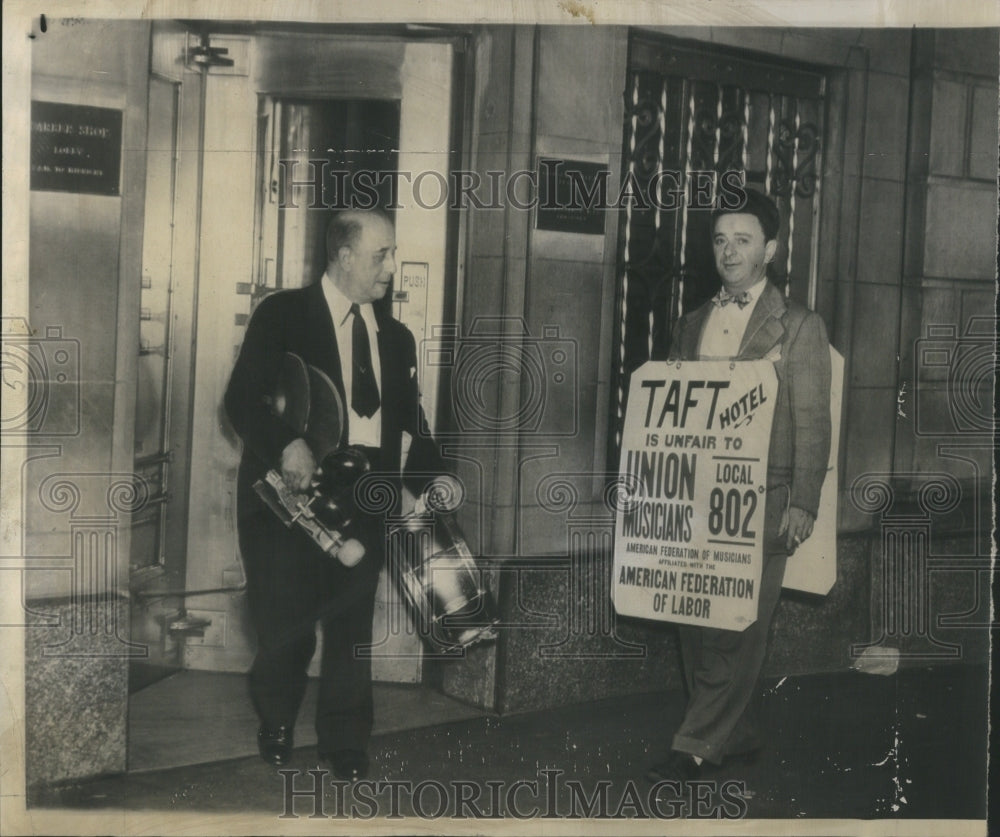 1946 Press Photo American Federation James Petrillo