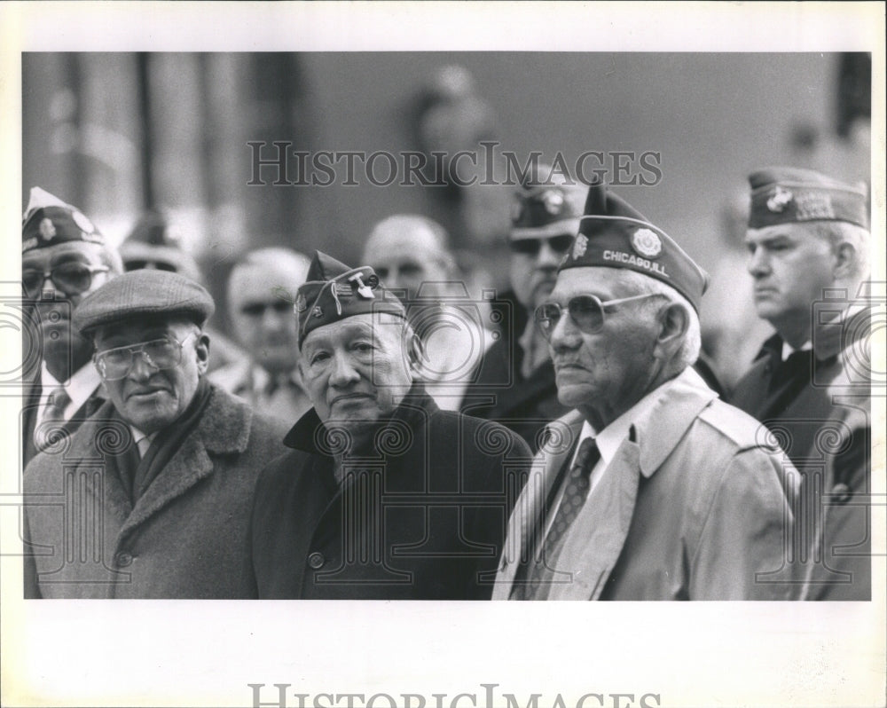 1990 Press Photo World War II veterans