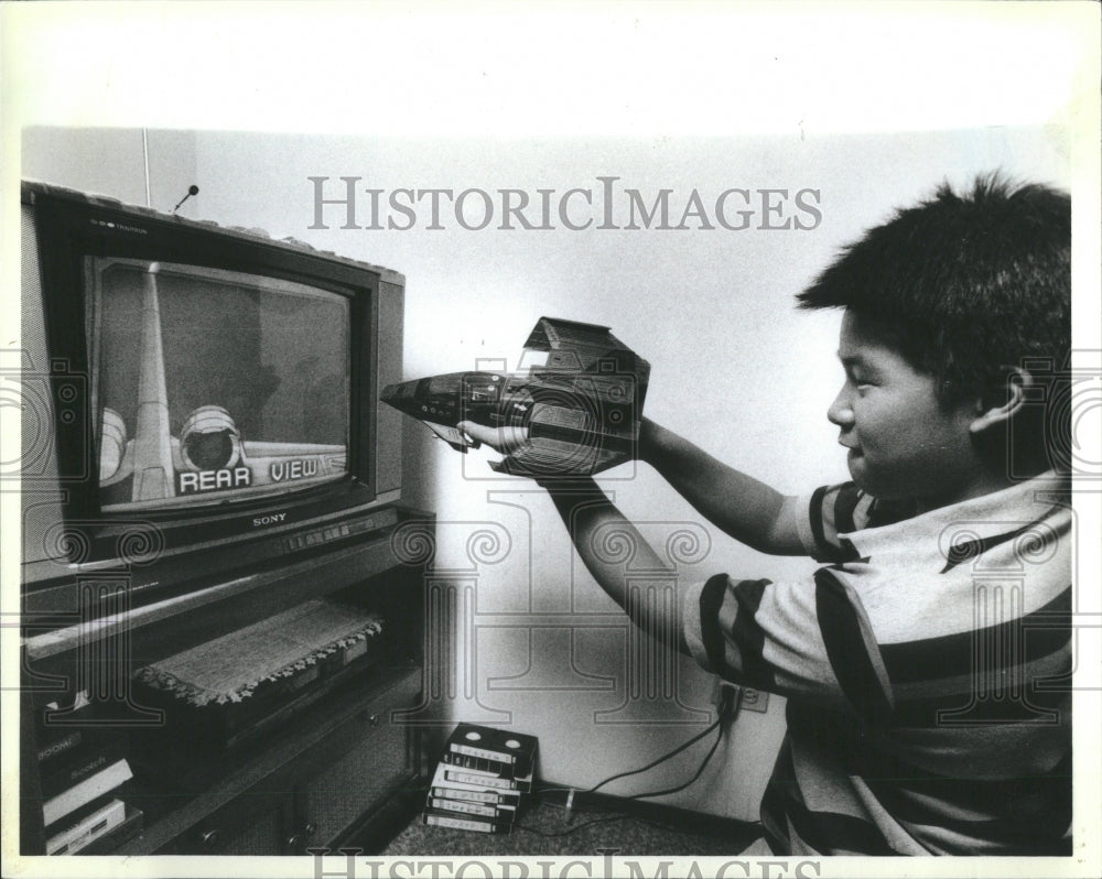 1988 Press Photo Educational Tool Enjoyment However