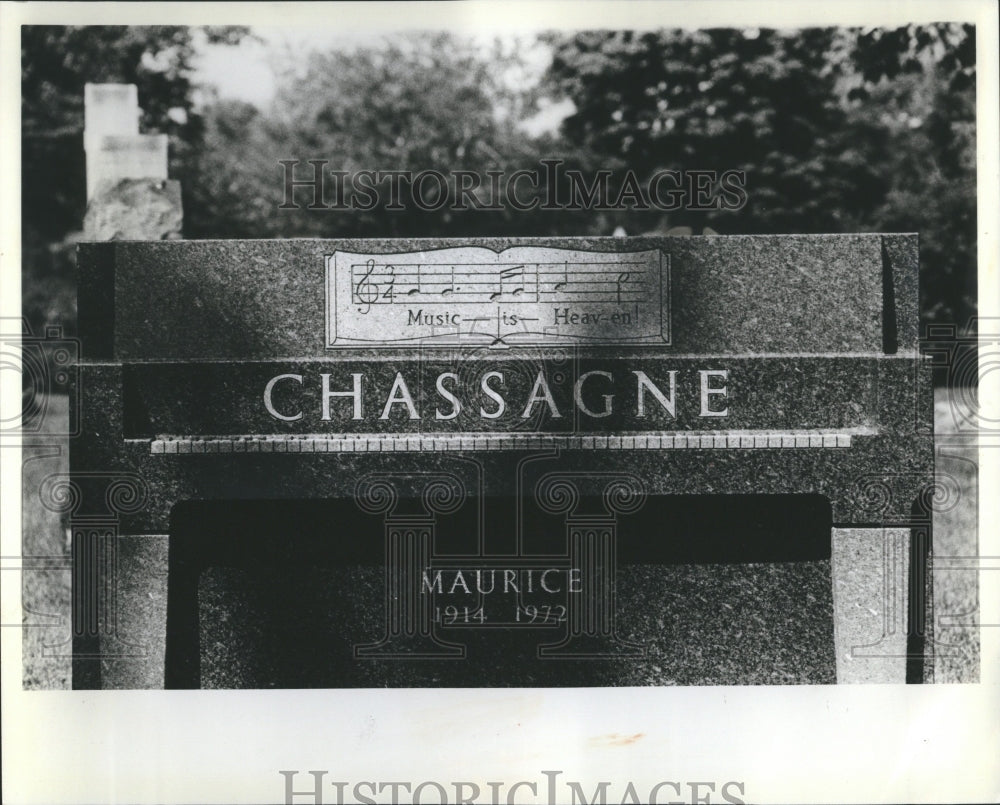 1982 Press Photo Hassagne Departmen Auvergne