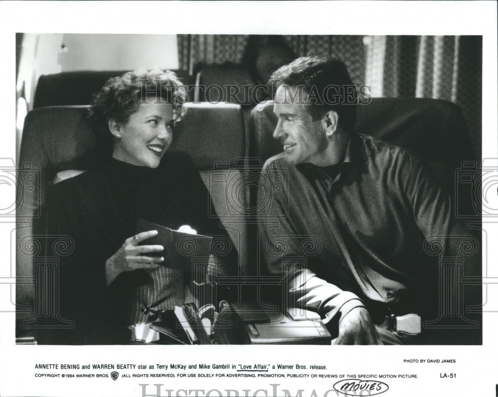 Press Photo Annette Bening arren Beatty Terry McKay ke Gambril