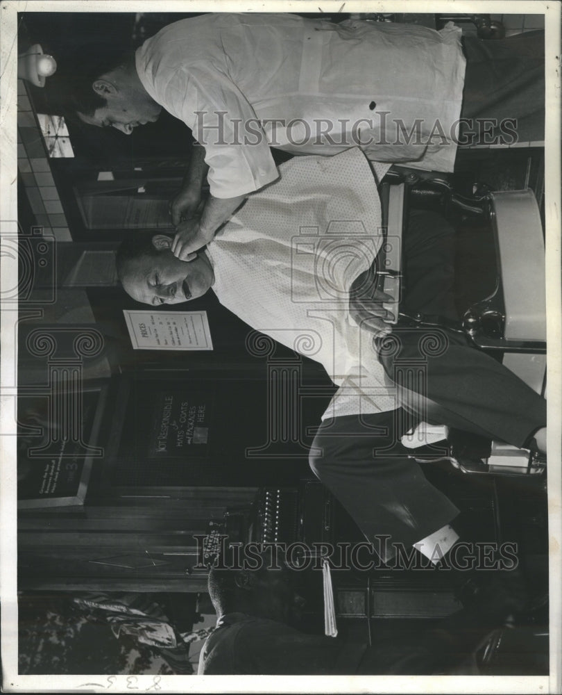 1947 Press Photo Called still or moving