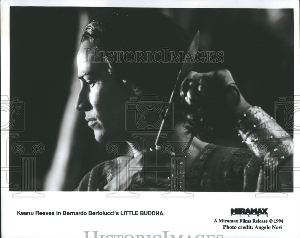 1994 Press Photo Keanu Reeves Little Buddha American