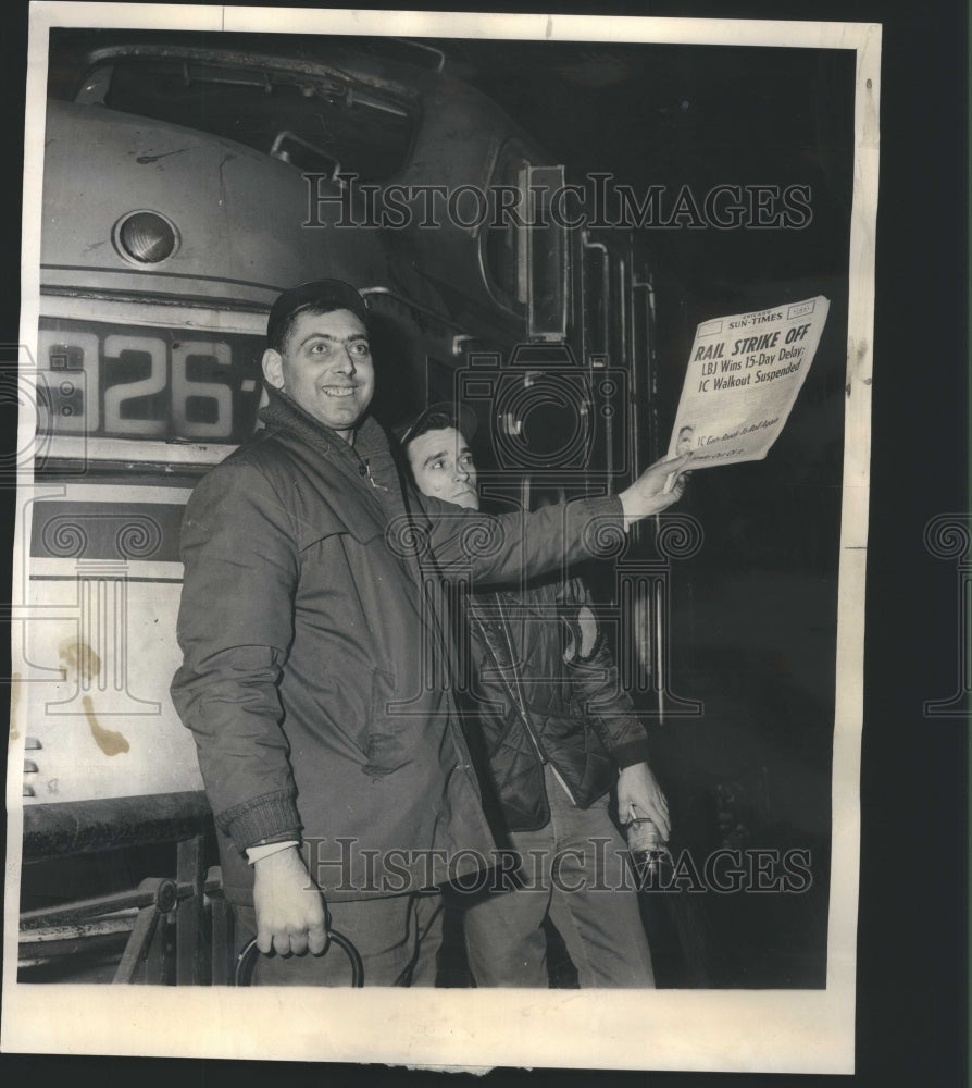 1964 Press Photo Engineer Time