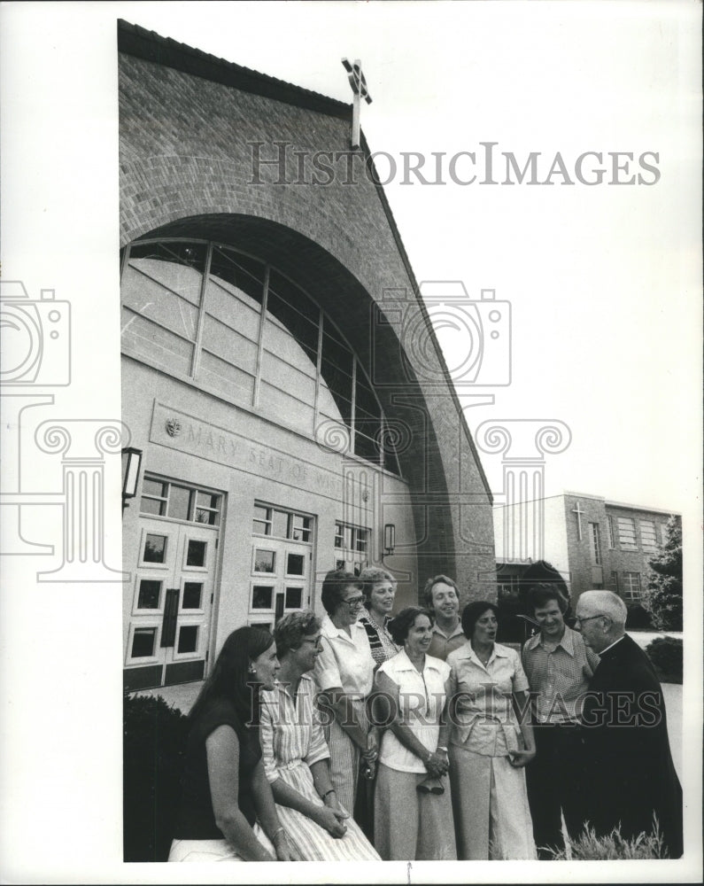 1978 Press Photo Religious Leaders Teachers Carol kolbe