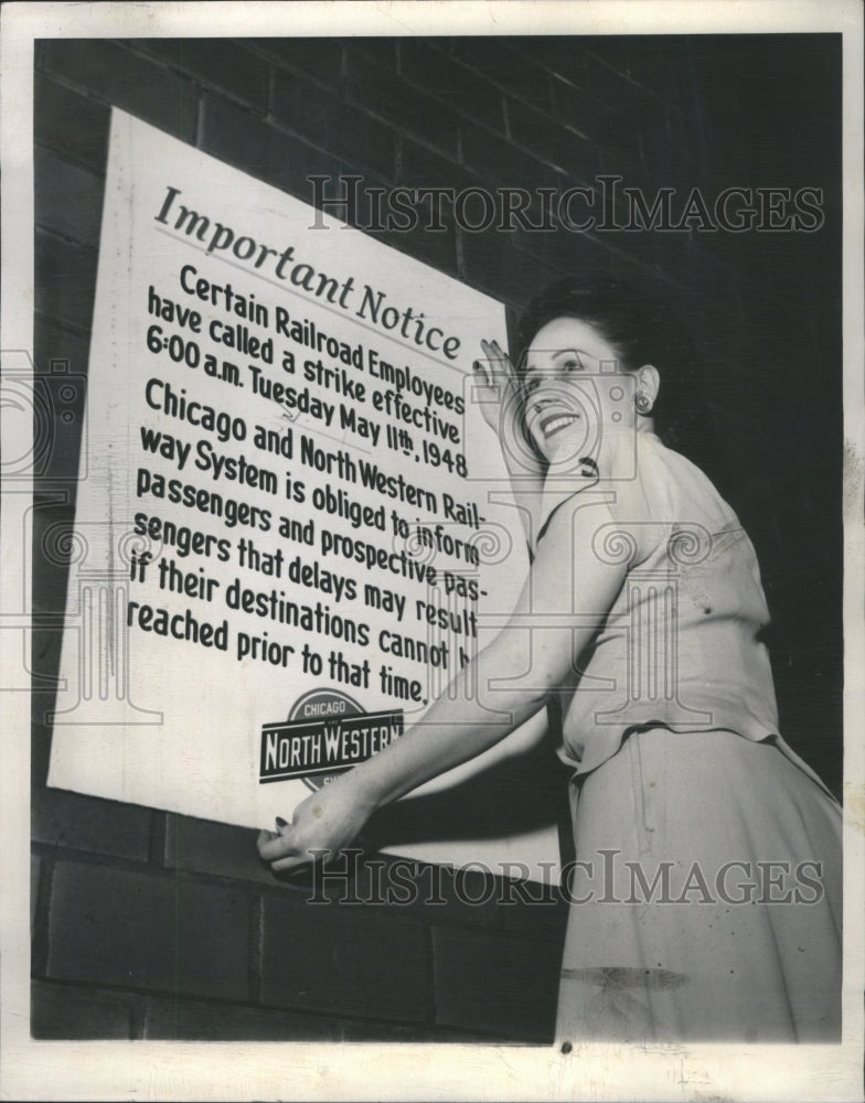 1948 Press Photo Winifred Windy Western Station