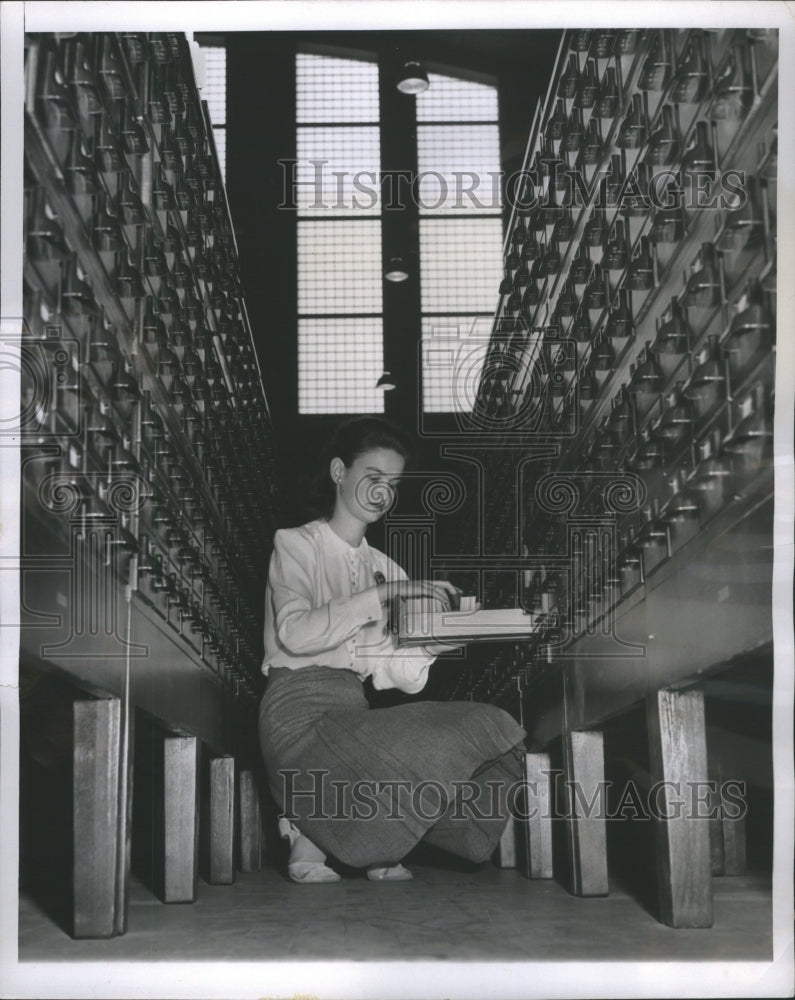 1954 Press Photo Federal Bureau Edgar Hoover Master