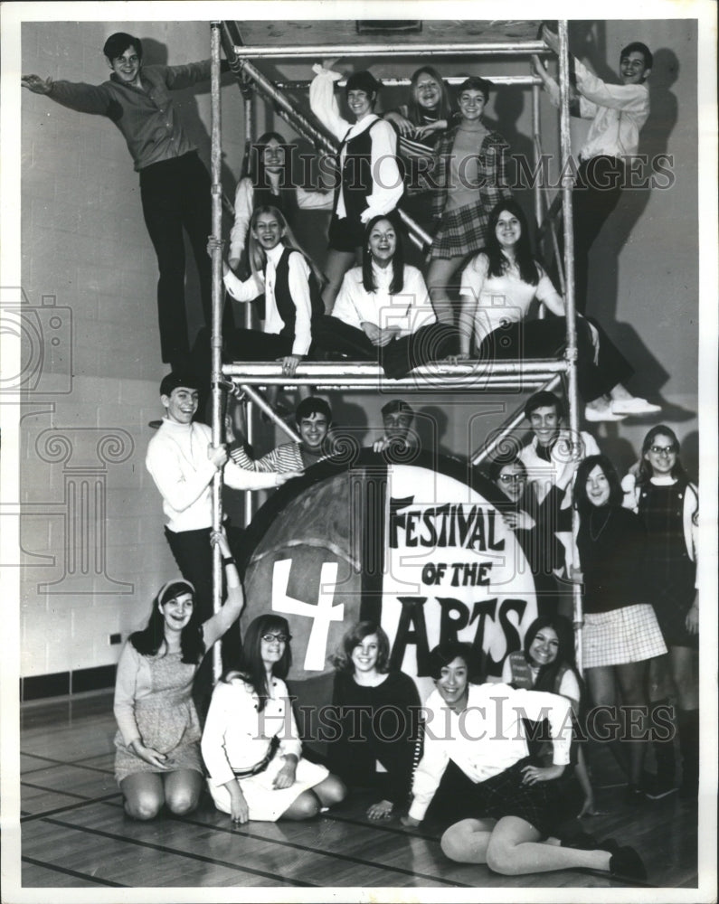 1970 Press Photo 4th annual Festival of the Arts Maine