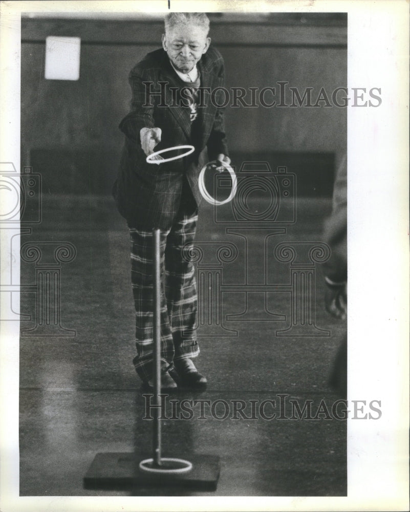 1983 Press Photo Annual Heritage Games Sports Nursing