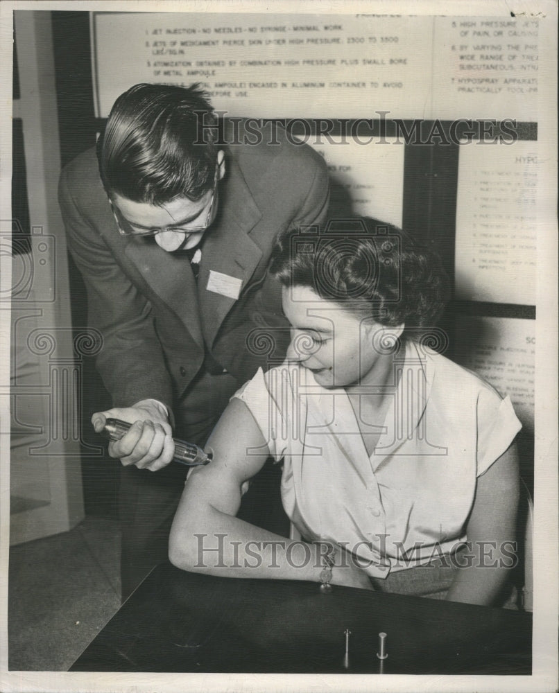 1949 Press Photo Dr. R.H. Preston of Cincinnati