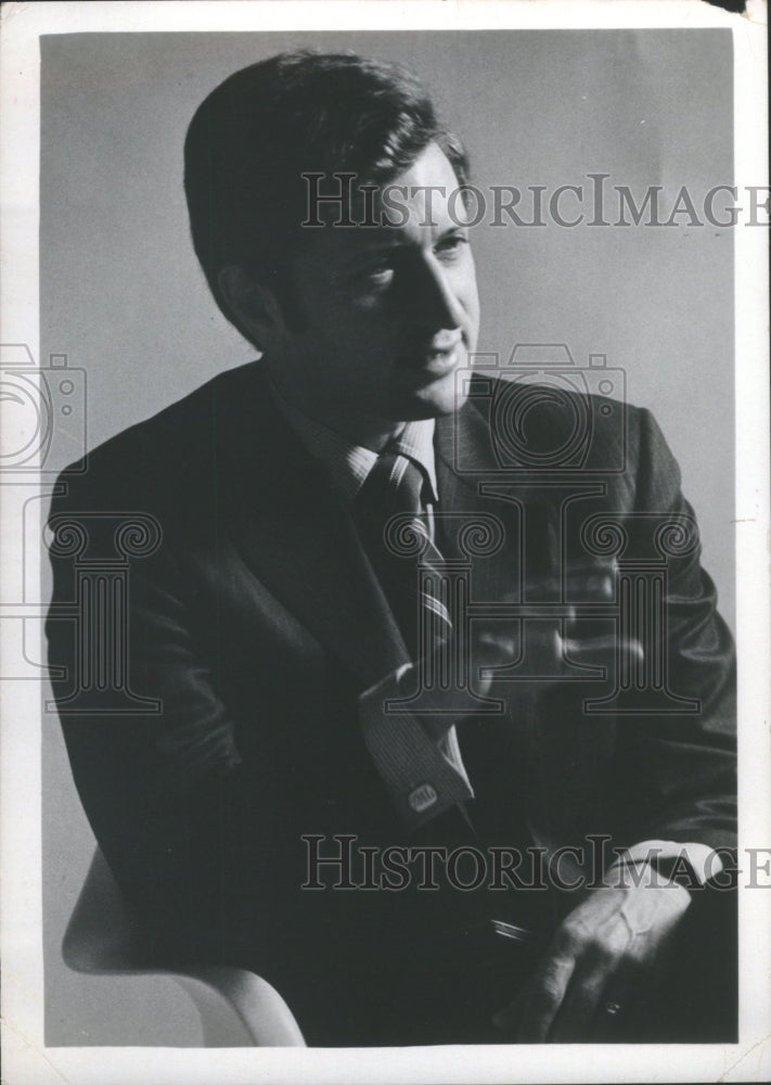 1970 Press Photo Sander Martin Levin