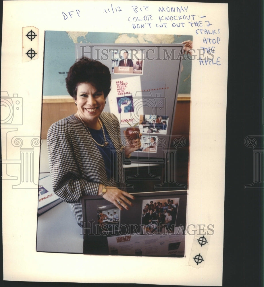 1990 Press Photo Renee Lerche educator