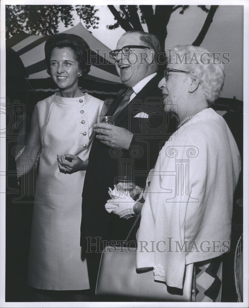 1967 Press Photo Mr &amp; Mrs Williams A Mayberry