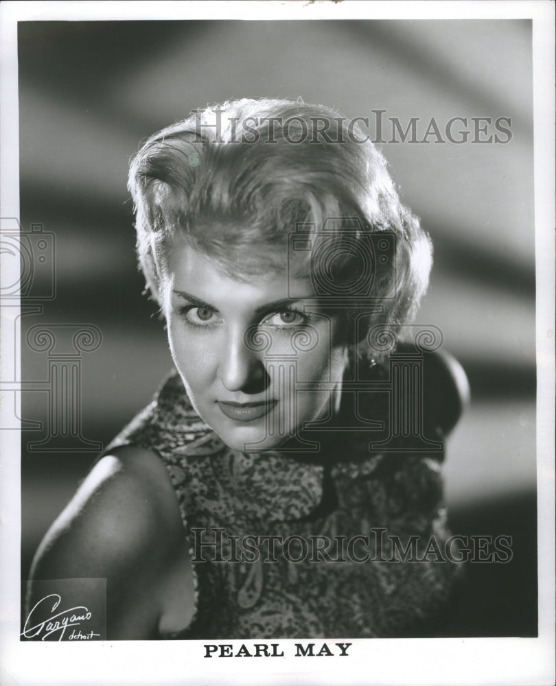 1965 Press Photo Pearl May actress