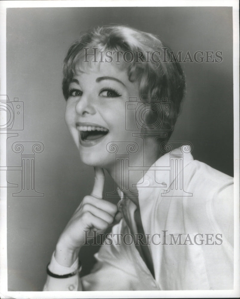 1961 Press Photo Monica May Actress