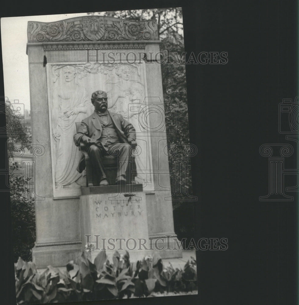 1931 Press Photo William Cotter Maybury Ann Arbor Laws