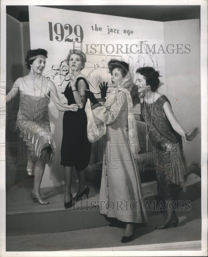 1956 Press Photo Roaring Twenties North America London