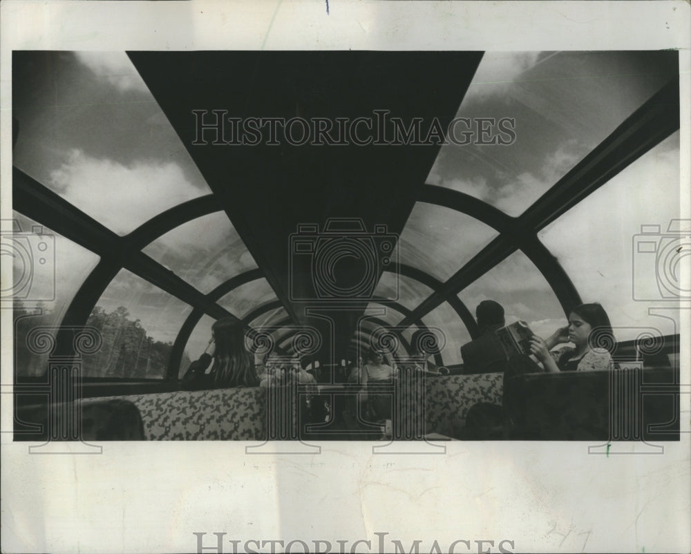 1973 Press Photo National Railroad Passenger Service