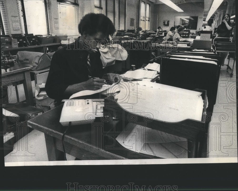 1975 Press Photo Vocational Industrial Clubs of America