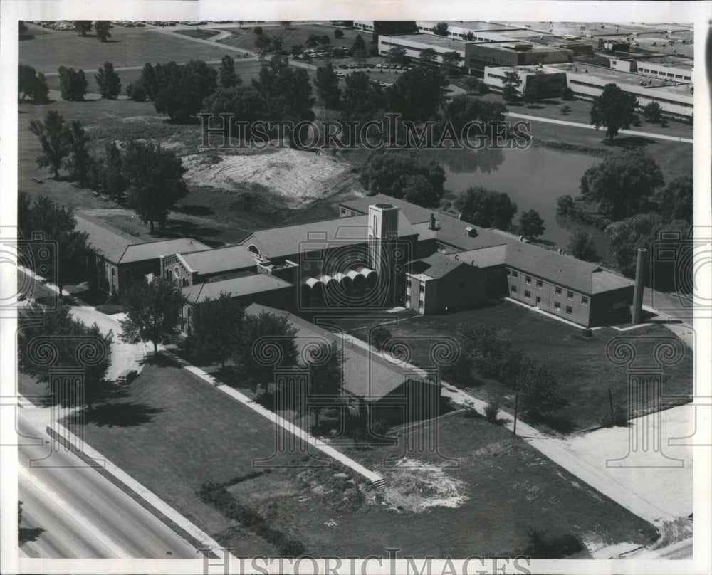 1967 Press Photo Villa Scalabrint Home Pan American Air