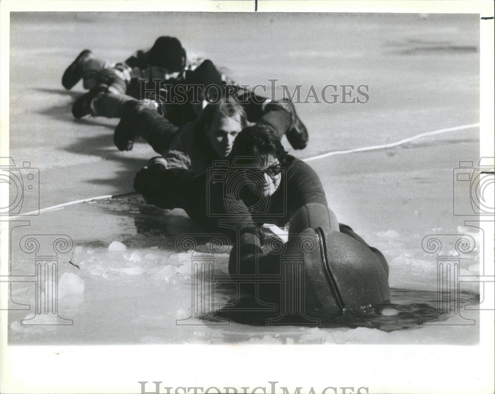 1987 Press Photo Kirk Kleist Chicago Park District