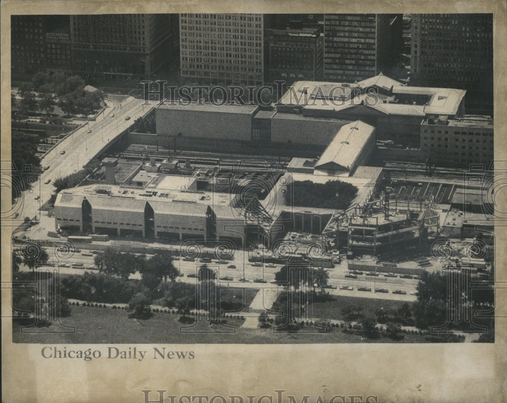 1975 Press Photo AIC Art Institute Chicago World