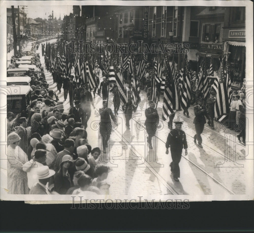 Press Photo United State Veterans Foreign War Maliboro