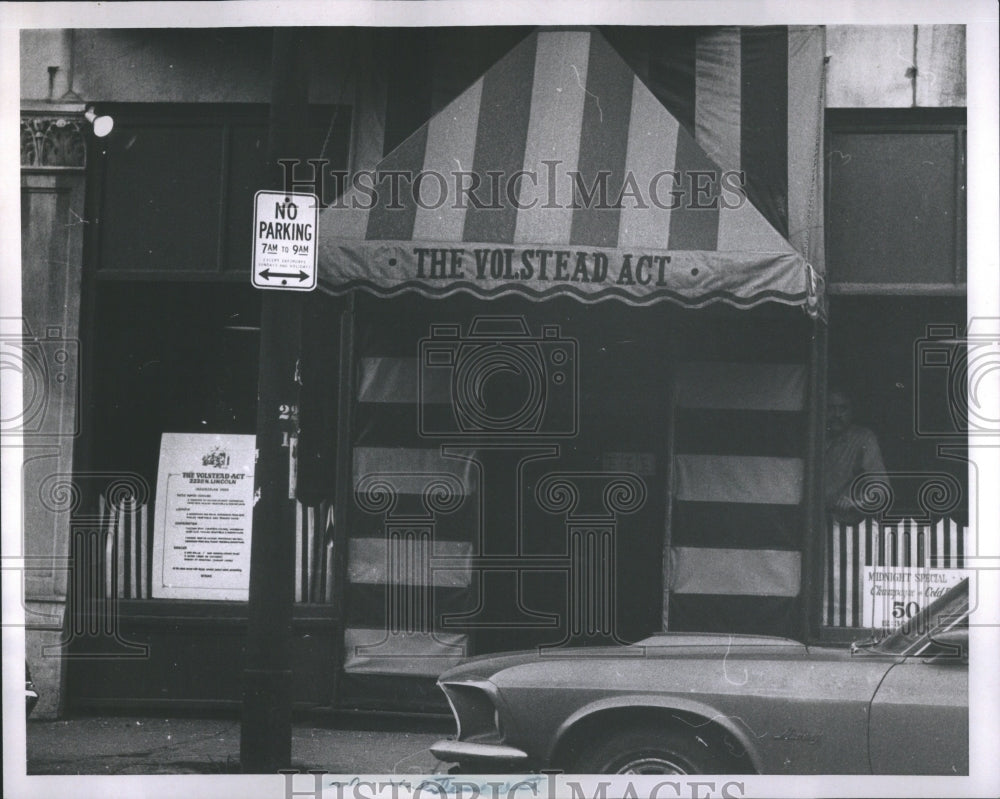 Press Photo National Prohibition Act United States