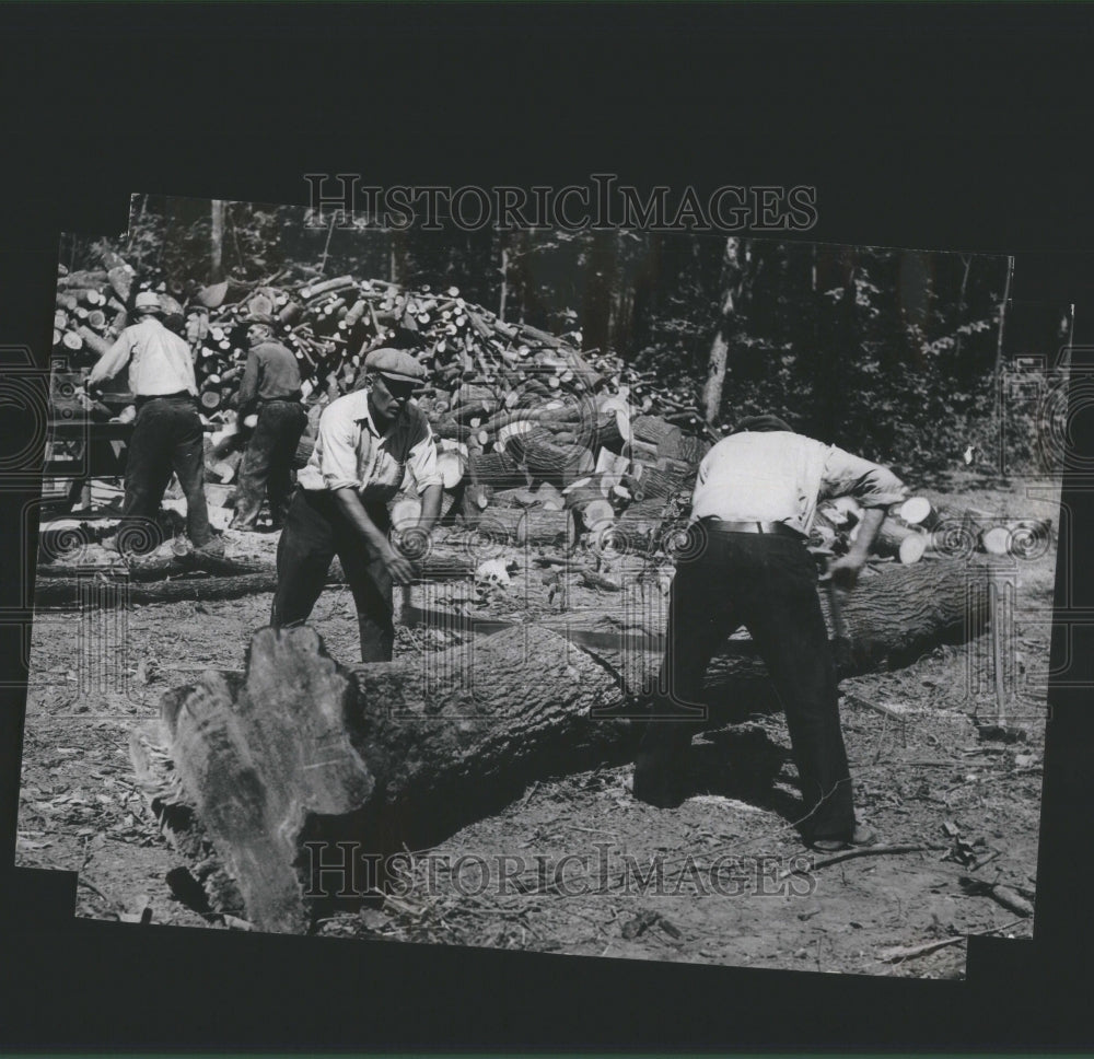 1932 Press Photo Unemployment International Labour