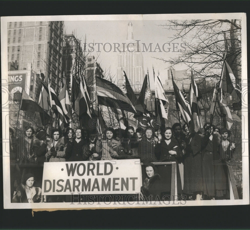1932 Press Photo Womens International League Freedom